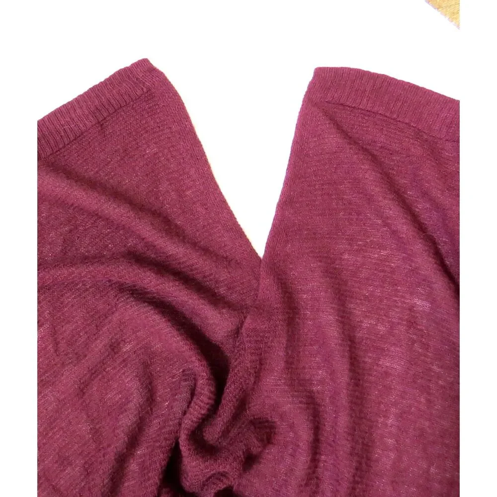 Simply Vera Vera Wang Lightweight Open Front Long Cardigan M EUC - Picture 4 of 10